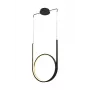 Luminaire Pendant 48W LED Black 2880lm