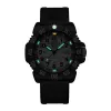 LUMINOX Atacama Field Automatic 1900 Series X2.2057 Men's Watch 44mm Black Dial Black Leather Strap