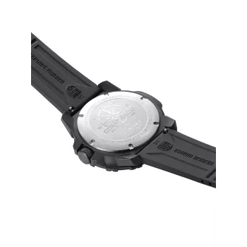 Luminox Atacama Field Day Date Men's Watch XL.3321 45mm Black Dial Black Leather Strap