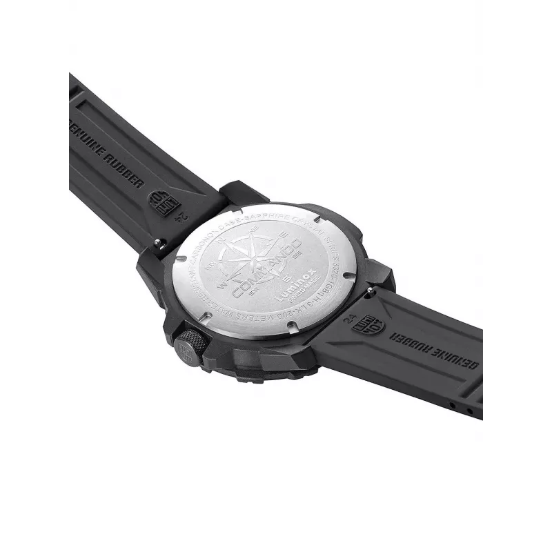 Luminox Atacama Field Day Date Men's Watch XL.3321 45mm Black Dial Black Leather Strap