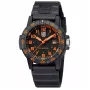 LUMINOX Men's Watch XS.0329 44mm Swiss Quartz Carbonox Black Rubber