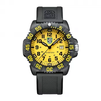 LUMINOX Men's X2.2055.1 Automatic Watch 44mm Brown Leather