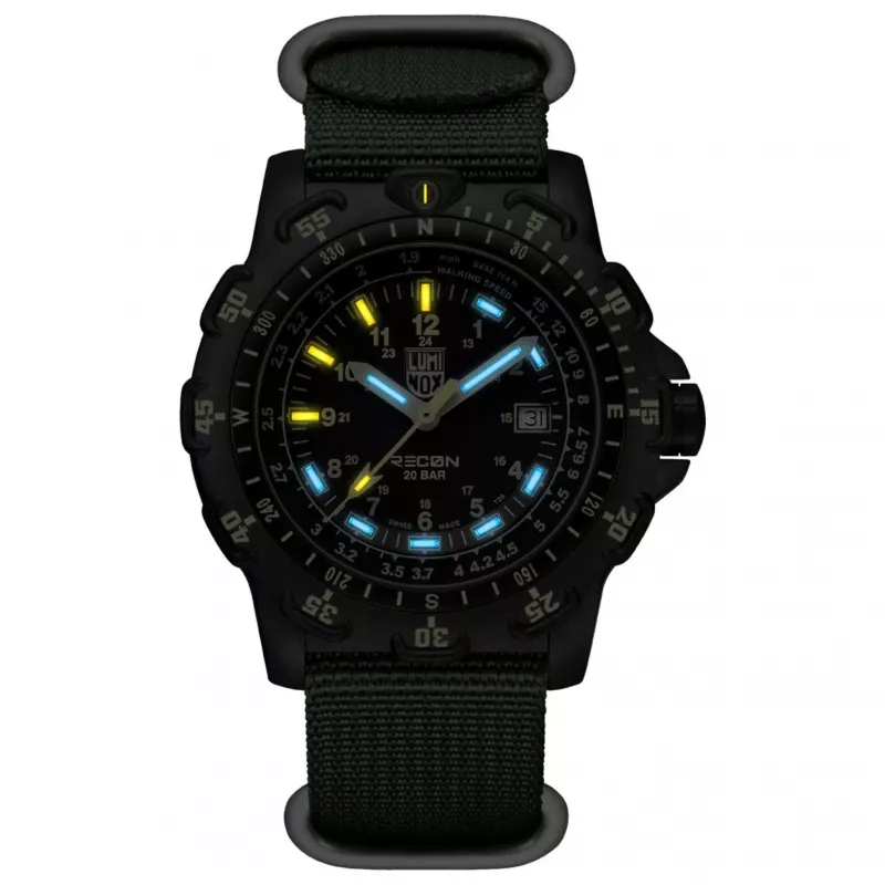 Luminox Men's XL.8826.MI Recon Nav SPC 8820 Series 45mm Swiss Quartz Watch