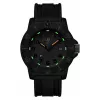 LUMINOX Men's XL.8882.F 45mm Swiss Quartz Watch with Carbonox Case and Black Rubber Strap