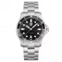 LUMINOX Men's XS.0941 Atacama Field Automatic 1940 Series Watch 44mm Black Dial Leather Strap