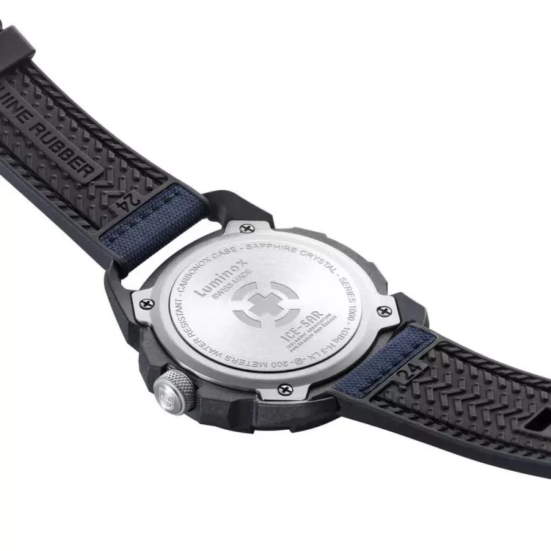 Luminox XL.1003.ICE ICE-SAR Arctic 1000 Series Men's Watch 46mm Blue Dial Blue Rubber Strap