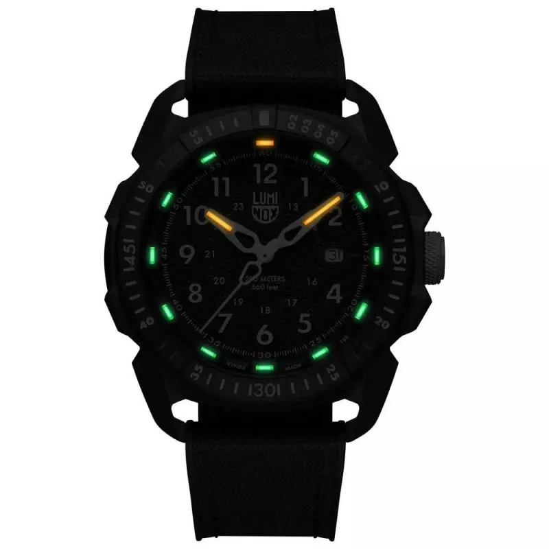 Luminox XL.1003.ICE ICE-SAR Arctic 1000 Series Men's Watch 46mm Blue Dial Blue Rubber Strap