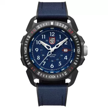 Luminox XL.1003.ICE ICE-SAR Arctic 1000 Series Men's Watch 46mm Blue Dial Blue Rubber Strap