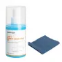 LUMIVIDA HS084912 Screen Cleaning Kit – 200 ml Alcohol-Free Spray, 20x20 cm Microfiber Cloth & Soft Brush for LCD, LED, OLED, Plasma, Laptops, Monitors, Smartphones, Tablets, Cameras, Eyeglasses