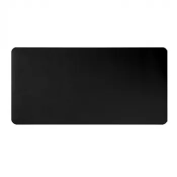 LUMIVIDA Large PVC Leather Mouse Pad with Anti-Slip Rubber Base, 1200x600mm, Black