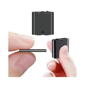 LUXURY-GOODS JNN Q63 32GB Voice Recorder with Zinc Alloy Body, DSP Noise Reduction, Voice Activation, 30h Battery