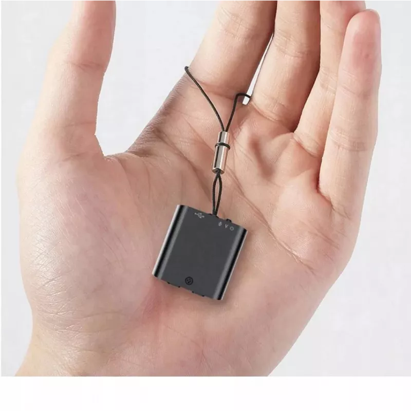 LUXURY-GOODS JNN Q63 32GB Voice Recorder with Zinc Alloy Body, DSP Noise Reduction, Voice Activation, 30h Battery