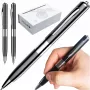 LUXURY-GOODS Mini Spy Pen Voice Recorder USB Flash Drive 15H HQ with Eavesdropping Detection