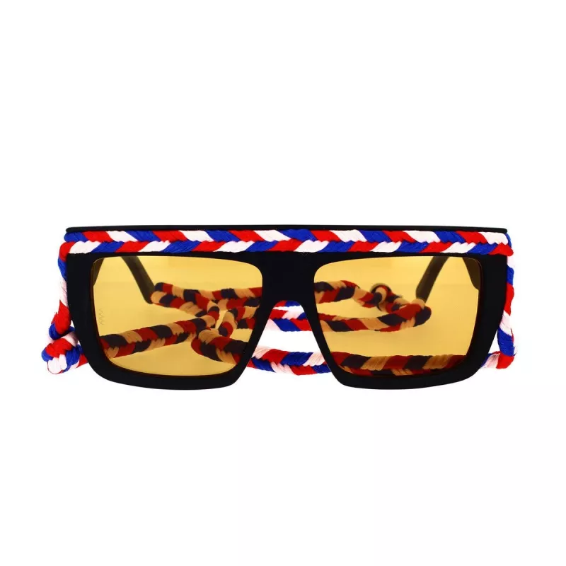 M Missoni Women's Sunglasses MMI0086S807 Black Grey Square Acetate 57mm