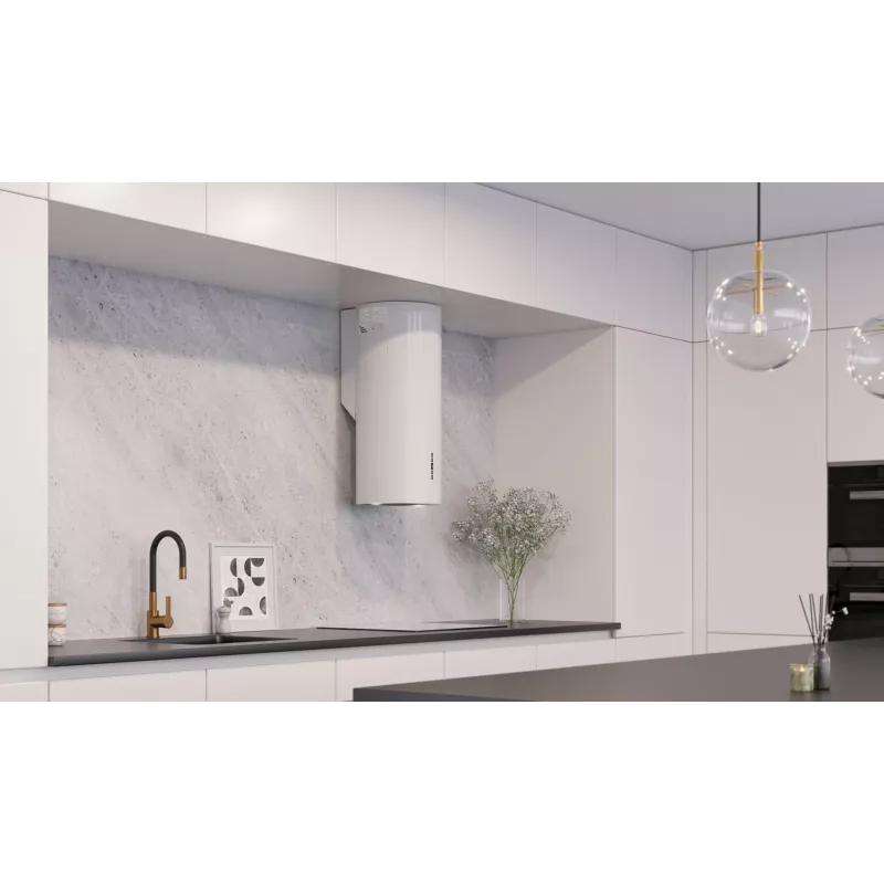 MAAN Elba 2 W835 Wall-Mounted Hood White 80 cm