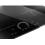 MAAN PIND604LRC1 Built-in Induction Hob with 4 Cooking Zones, Touch Slider, PowerBoost, Timer, Child Lock, Frameless Ceramic Glass, 7.4 kW, Black