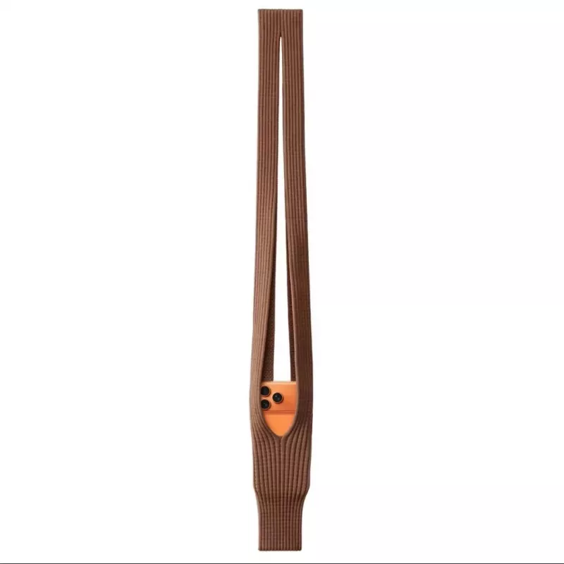 MACHINO iPhone Sock Long Size (80 cm) Brown