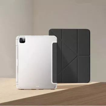 MACHINO TAB Case for iPad Pro 2/3/4 11 2020/2021/2022 and iPad Air 4/5 10.9 and iPad Air 11 (2024) Black