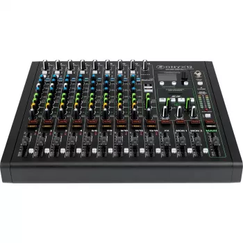Mackie ONYX 12 12-Channel Analog Mixer with USB Interface, Black