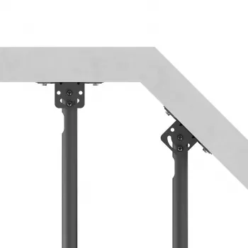 Maclean MC-174 Ceiling Mount for 23-55 inch TVs, 35 kg, VESA 400x400, Black