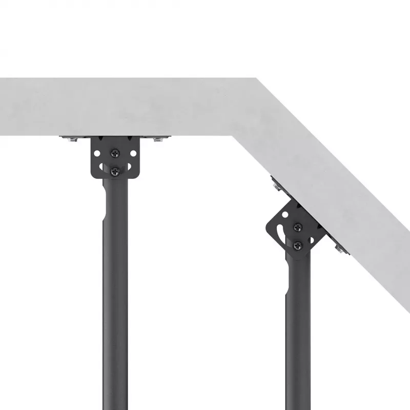 Maclean MC-174 Ceiling Mount for 23-55 inch TVs, 35 kg, VESA 400x400, Black