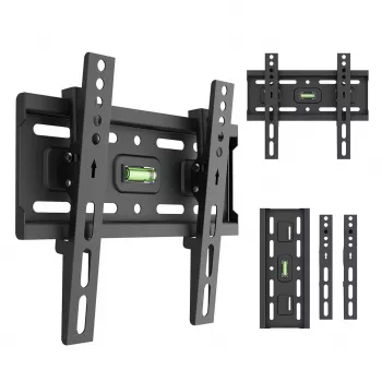 MACLEAN MC-189 Tilt TV Wall Mount for 13-43 inch Screens, VESA 200x200, 45 kg, Black