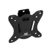 Maclean MC-715 Fixed TV Wall Mount for 13-27 inch LCD LED Plasma Screens, VESA 75x75 100x100, 20 kg, Black
