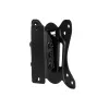 Maclean MC-715 Fixed TV Wall Mount for 13-27 inch LCD LED Plasma Screens, VESA 75x75 100x100, 20 kg, Black