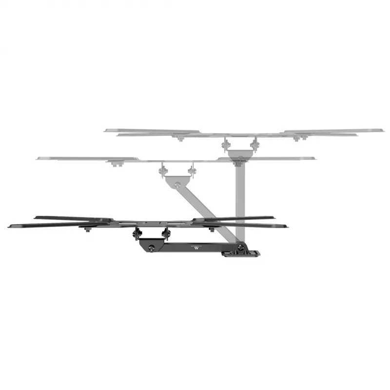 Maclean MC-758 N Fixed Wall Mount for 23-65 Inch TVs and Monitors, 30 kg, VESA 400x400, Black