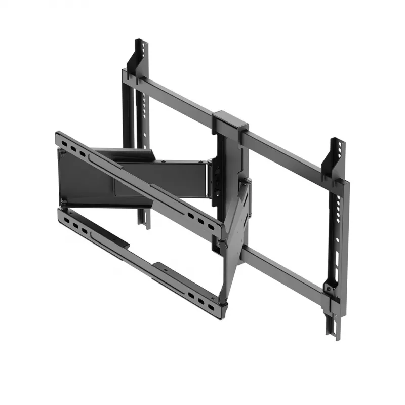 MACLEAN MC-881 N Fixed TV Wall Mount for 37-90 inch Screens, VESA up to 600x400, 65 kg Load, Black