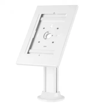 Maclean MC-908W Secure Tablet Holder Stand with Key Lock for 9.7-10.5 inch Tablets, Desktop, Black