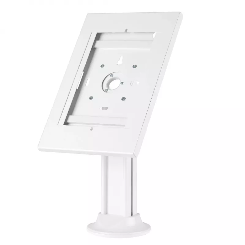 Maclean MC-908W Secure Tablet Holder Stand with Key Lock for 9.7-10.5 inch Tablets, Desktop, Black