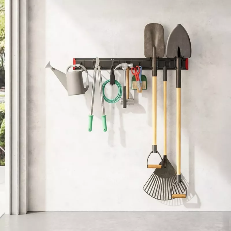 Maclean Wall-Mounted Tool Organizer, Steel, Max Load 228 kg, Width 1222 mm, MC-179