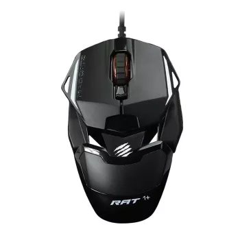 Mad Catz THE AUTHENTIC R.A.T. 1+ Gaming Mouse (MR01MCINBL000-0) - Black/Red