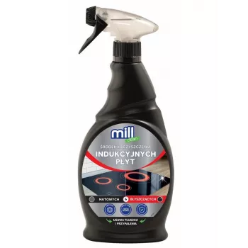 MADONIS Mill Induction Hob Cleaner 555 ml – Streak-Free Shine for Glass-Ceramic Hobs
