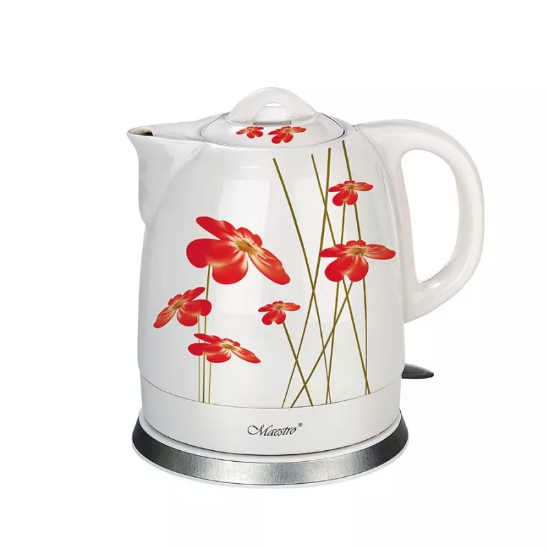 Maestro MR-066 Ceramic Kettle Red 1.5L 1200W