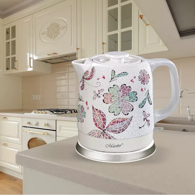 Maestro MR-068 Ceramic Kettle Red 1.5L 1200W