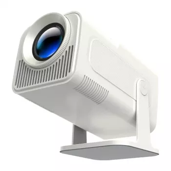 Magcubic HY320 Projector – Full HD LCD, 390 ANSI Lumens, Android 11, Wi-Fi 6 (White)