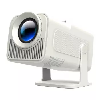 Magcubic HY320 Projector – Full HD LCD, 390 ANSI Lumens, Android 11, Wi-Fi 6 (White)