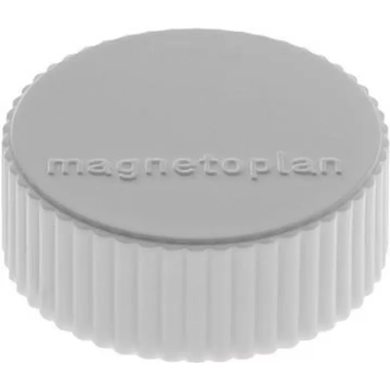MAGNETOPLAN HOLTZ Discofix Round Magnet Magnum, Grey, Solid Ferrite Core, 2.0 kg Holding Force 1660001