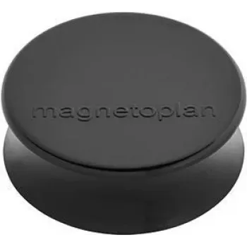 MAGNETOPLAN HOLTZ Ergo Large Magnets Black 34 mm 10-Pack 1665012