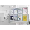 MAGNETOPLAN HOLTZ Magnetofix Magnetic Display Pocket A4 Black, Magnetic Mounting on Ferrous Surfaces 1130312