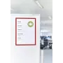 MAGNETOPLAN HOLTZ Magnetofix Magnetic Document Holder A4 Red 1130306