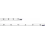 MAGNETOPLAN HOLTZ magnetoplan Magnetic Strip Set, 1000 x 50 mm, White Self-Adhesive Magnetic Strip + 6 Grey Round Magnets (16271M)