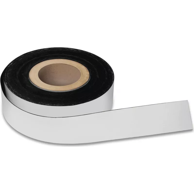 MAGNETOPLAN HOLTZ magnetoplan Magnetic Tape, PVC, White, 20 mm x 30 m, 0.6 mm Thick, for Labelling Planning Boards (51053320)