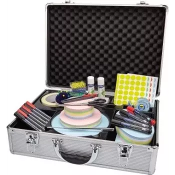 MAGNETOPLAN HOLTZ Moderation Kit Compact, filled with over 1,800 pieces, robust aluminium case (1111511)