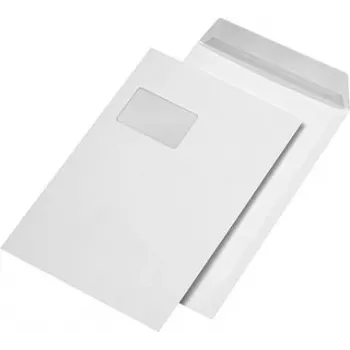 MAILMEDIA Elepa - rössler kuvert SECURITEX® Shipping Envelope C4 with Window, 130 gsm, Self-Adhesive, 100 Pieces (30001204)