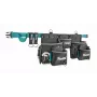 Makita Belt with 3 Pockets - Heavy-Duty 1680D Polyester Tool Pouch, Black/Blue