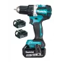 Makita DDF484RT3J 18V Brushless Cordless Drill Driver Kit with 3x 5.0Ah Batteries, 54 Nm, Twin LED, Makpac Case