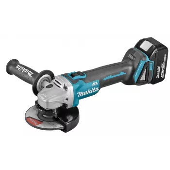 Makita DGA506RTJ 18V LXT Brushless Cordless Angle Grinder 125mm 8500 RPM